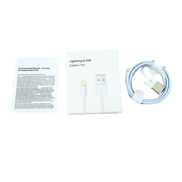 Apple Lightning to USB Cable (1m) for iPhone - Image 3